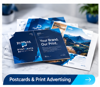 Postcards & Print Advertising