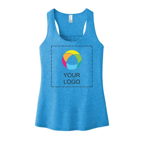 District® Women’s V.I.T.™ Gathered Back Tank with Full-Front Print
